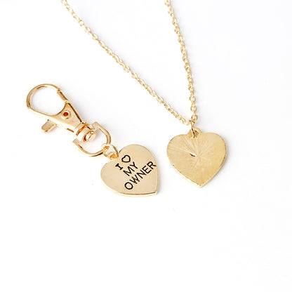 I love My Owner & love My Dog Necklace
