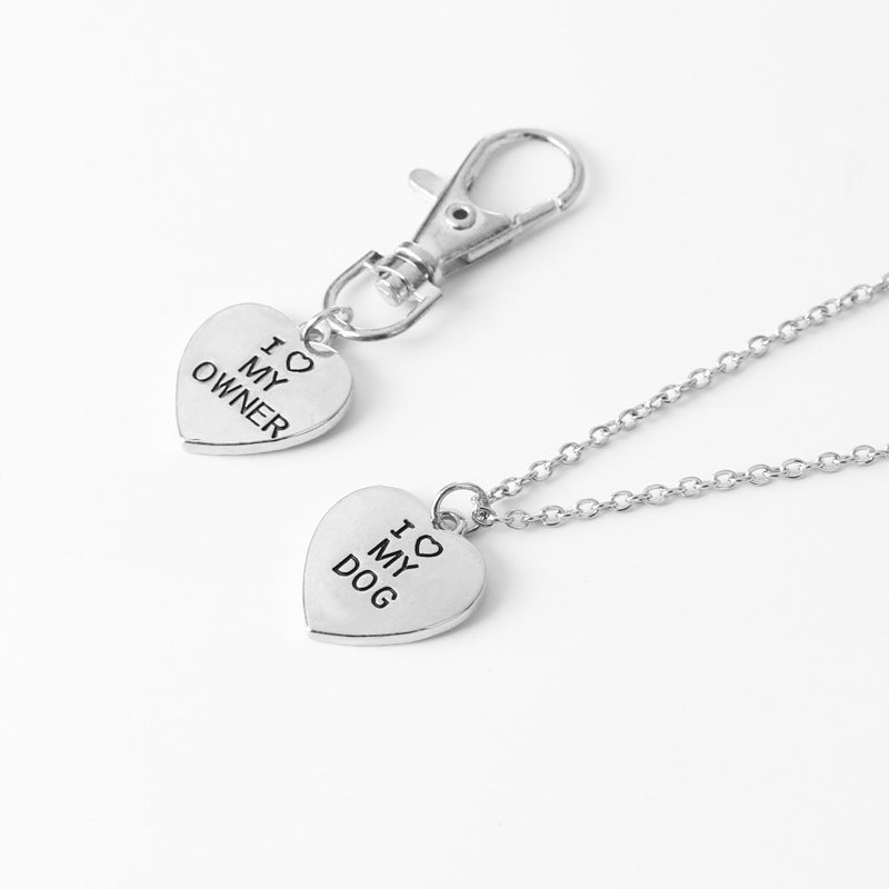 I love My Owner & love My Dog Necklace