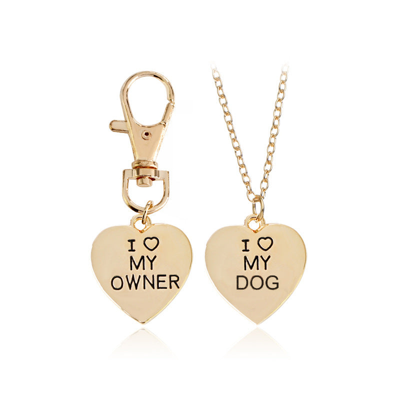 I love My Owner & love My Dog Necklace