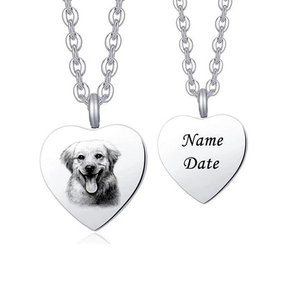 Custom Heart-Shaped Urn Pendant