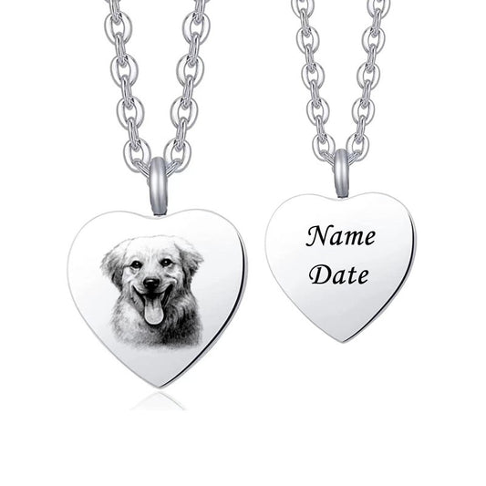 Custom Heart-Shaped Urn Pendant