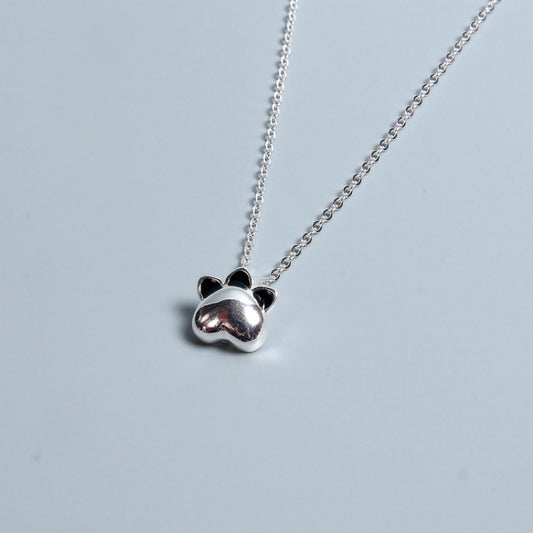 S925 Silver Super Cute Cat Claw Necklace