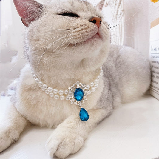 Ocean Heart Pearl Double-layer Necklace