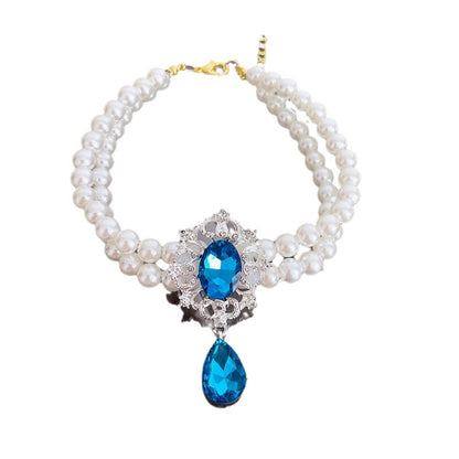 Ocean Heart Pearl Double-layer Necklace